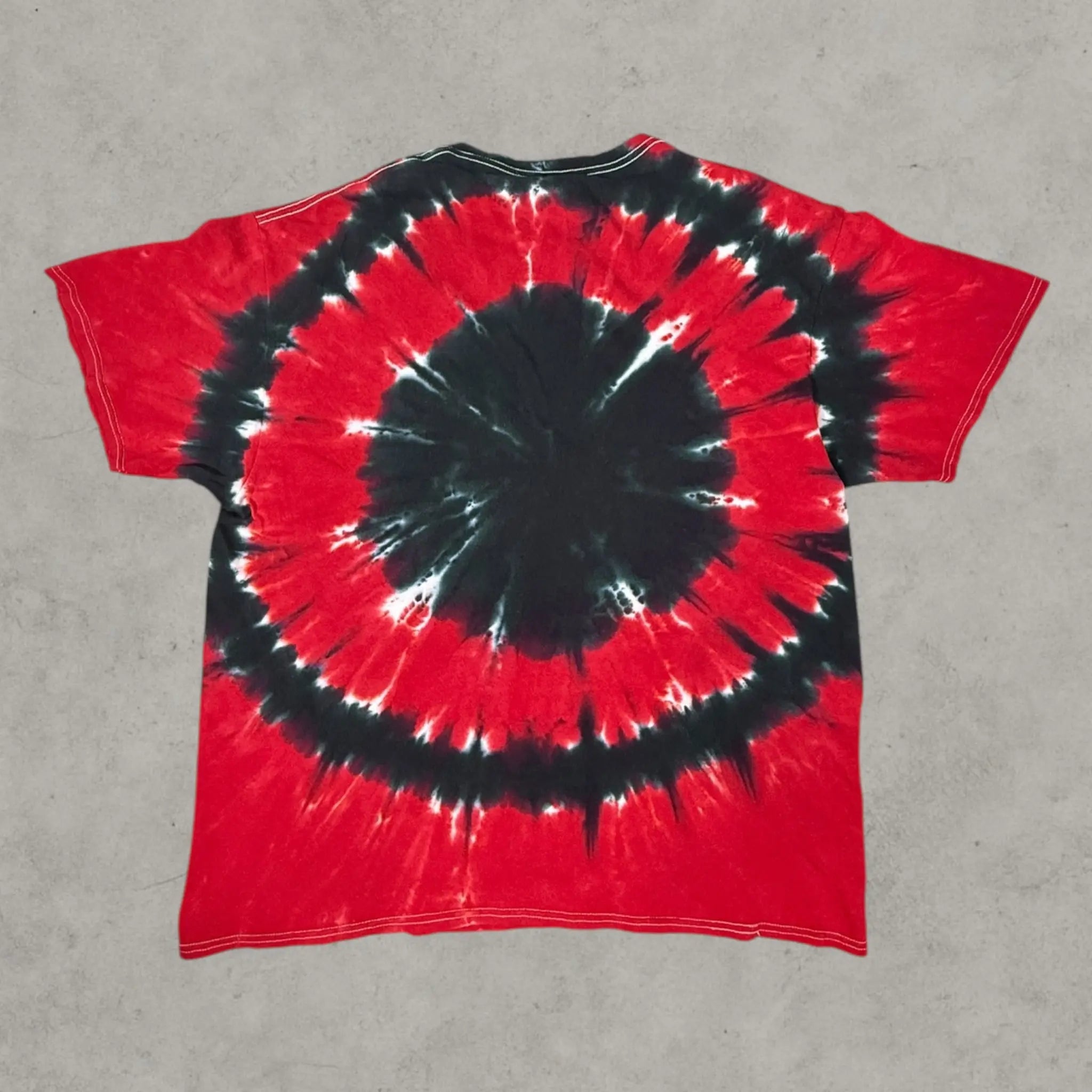 VINCULTSHOP Cincinnati Reds Tie Dye T Shirt MLB Vintage Red Black Size XL