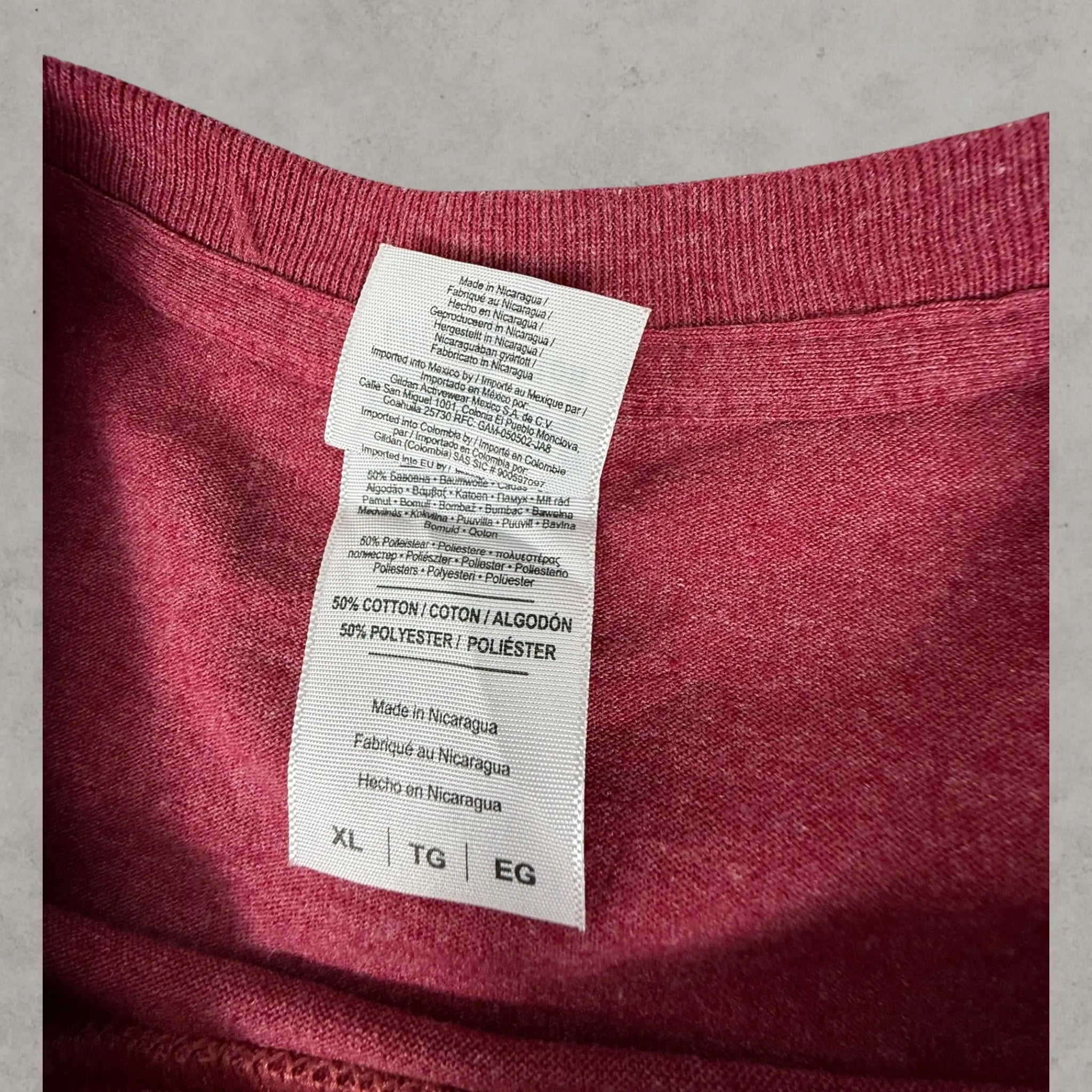 VINCULTSHOP Farley Speedway T Shirt Vintage Racing Red Gildan XL