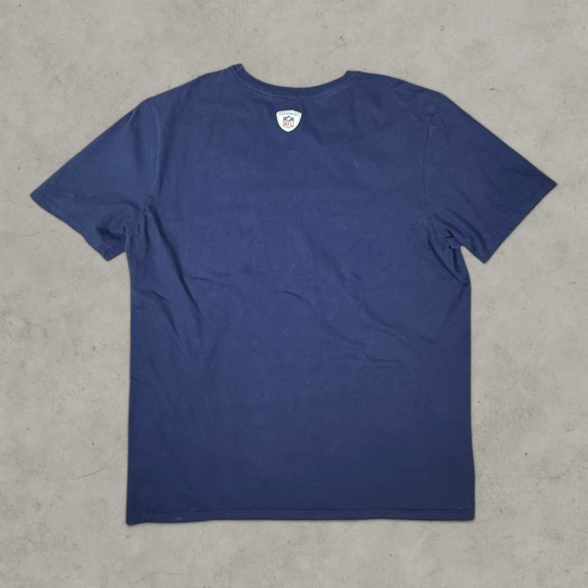 VINCULTSHOP Nike Seattle Seahawks T-Shirt NFL Blue Athletic Fit Size L