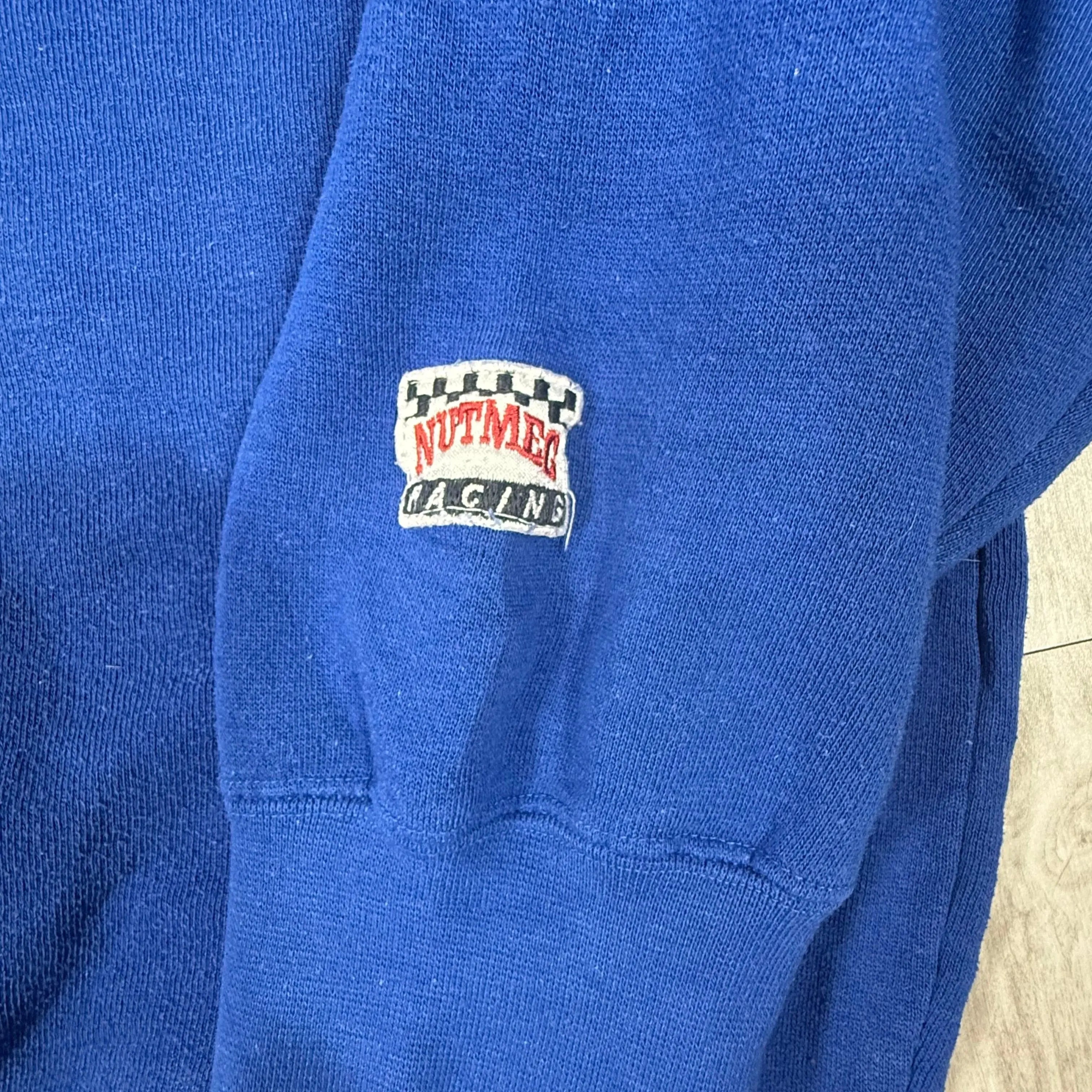 VINCULTSHOP NASCAR Jeff Gordon Sweatshirt Vintage #24 Nutmeg Mills XXL Blue sweatshirt