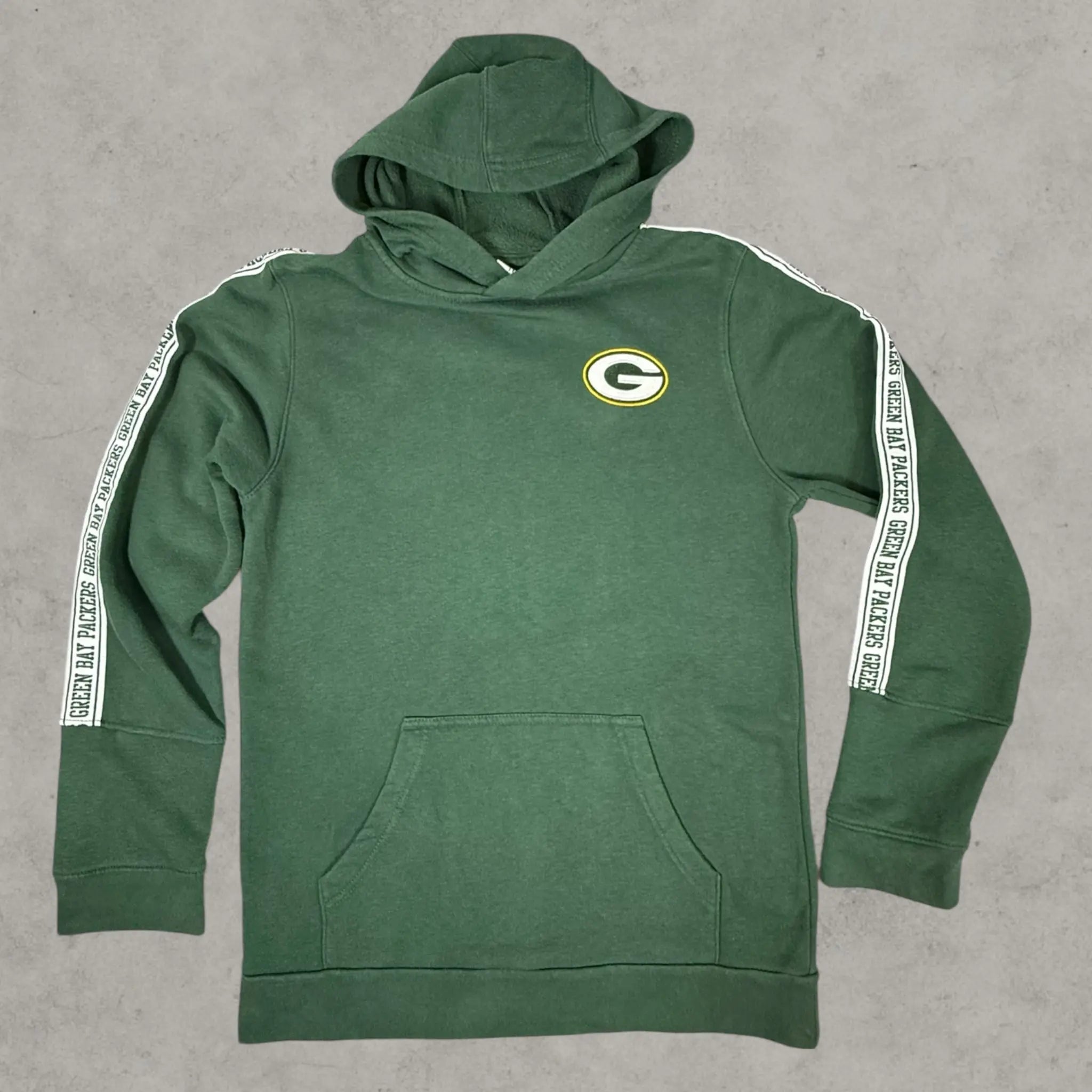 VINCULTSHOP Green Bay Packers Hoodie  NFL Youth XL Green Team Apparel