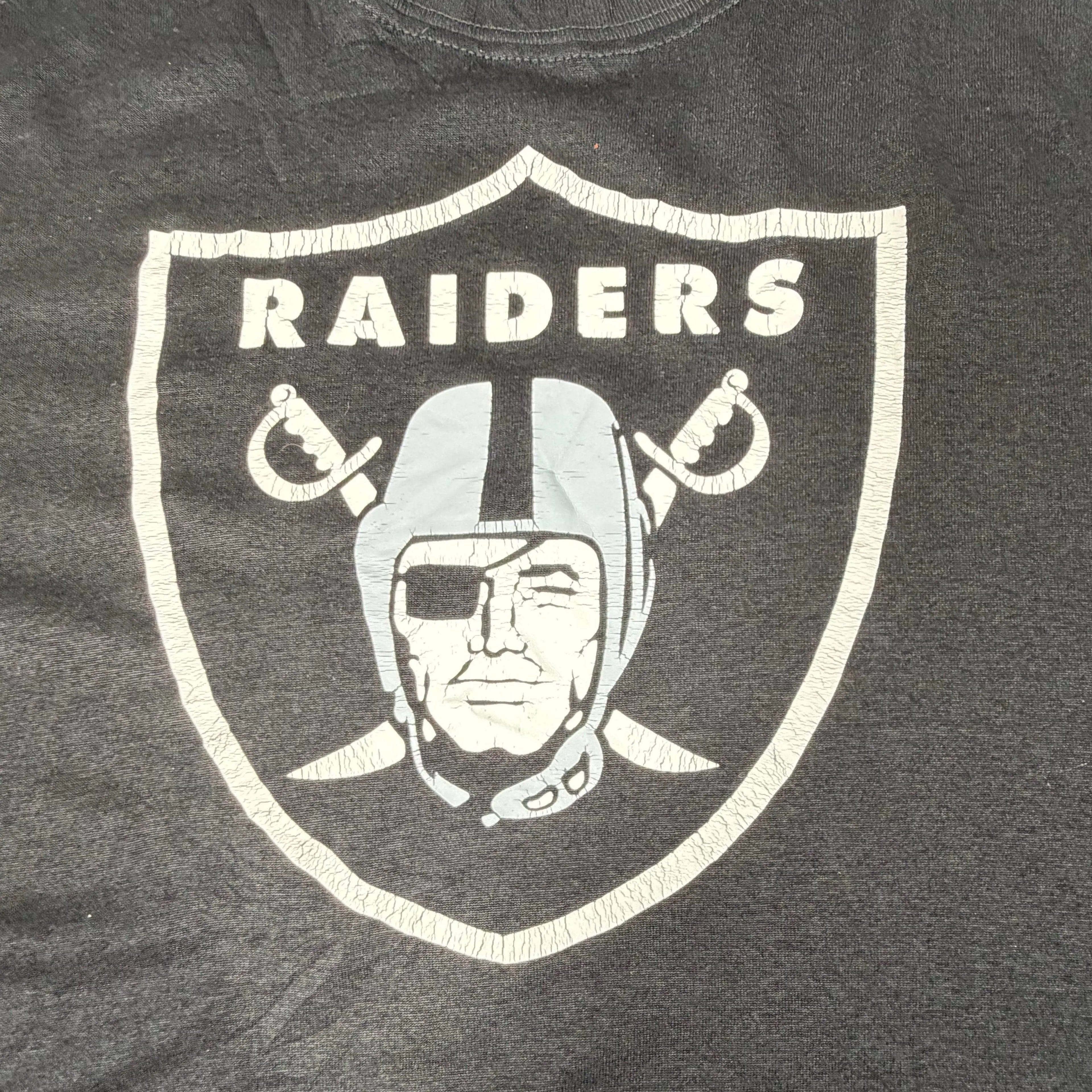 VINCULTSHOP Las Vegas Raiders T Shirt NFL Nike Dri-Fit Black XL
