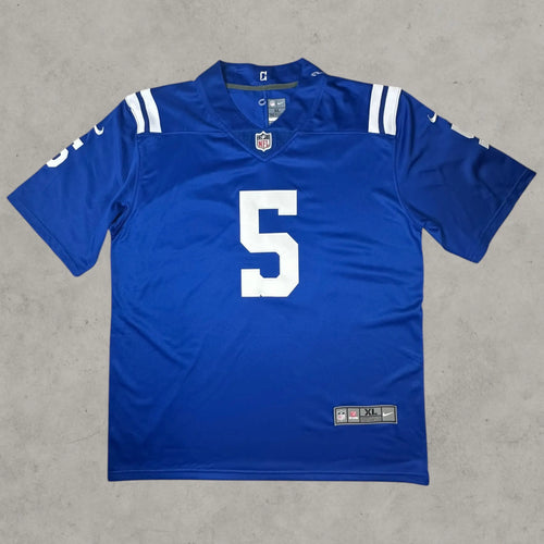 VINCULTSHOP Anthony Richardson Colts NFL Jersey #5 Indianapolis Nike Blue XL Jersey