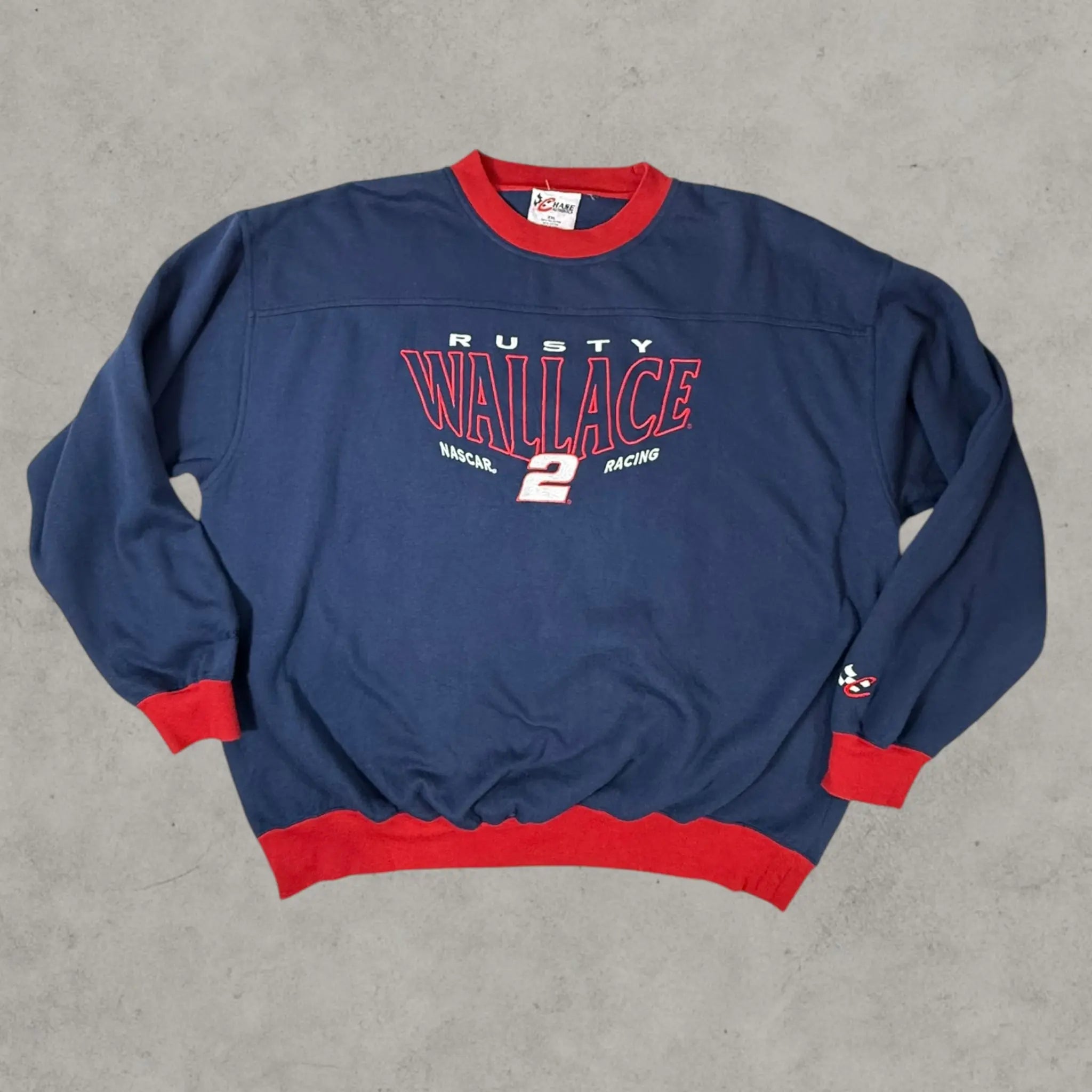 VINCULTSHOP Vintage Rusty Wallace NASCAR Sweatshirt – Chase Authentics Racing XXL sweatshirt