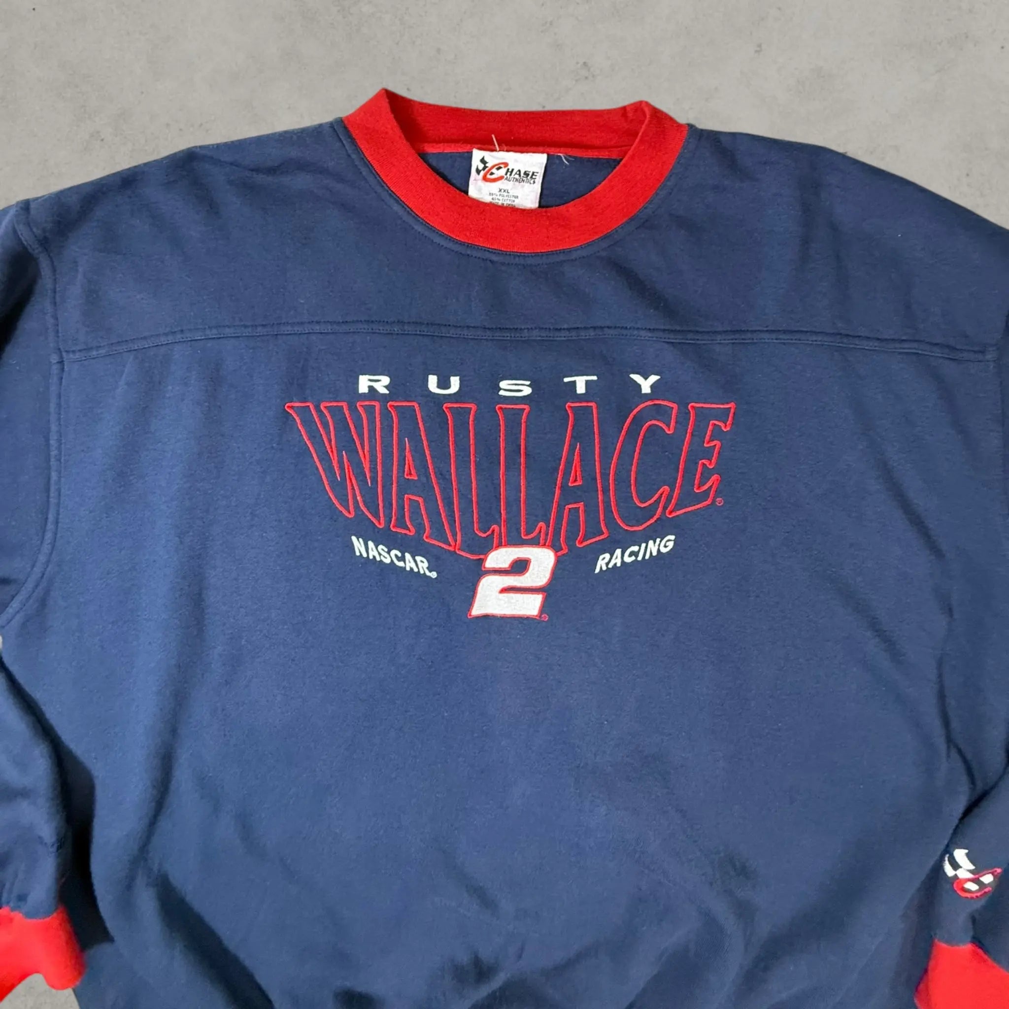 VINCULTSHOP Vintage Rusty Wallace NASCAR Sweatshirt – Chase Authentics Racing XXL sweatshirt